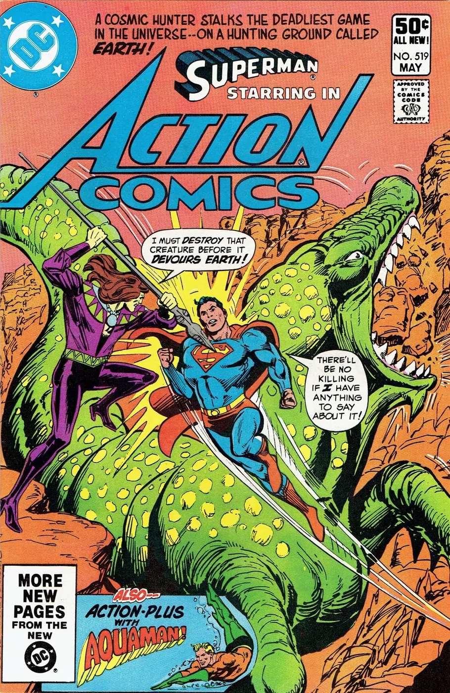 Cover of Action Comics #519
