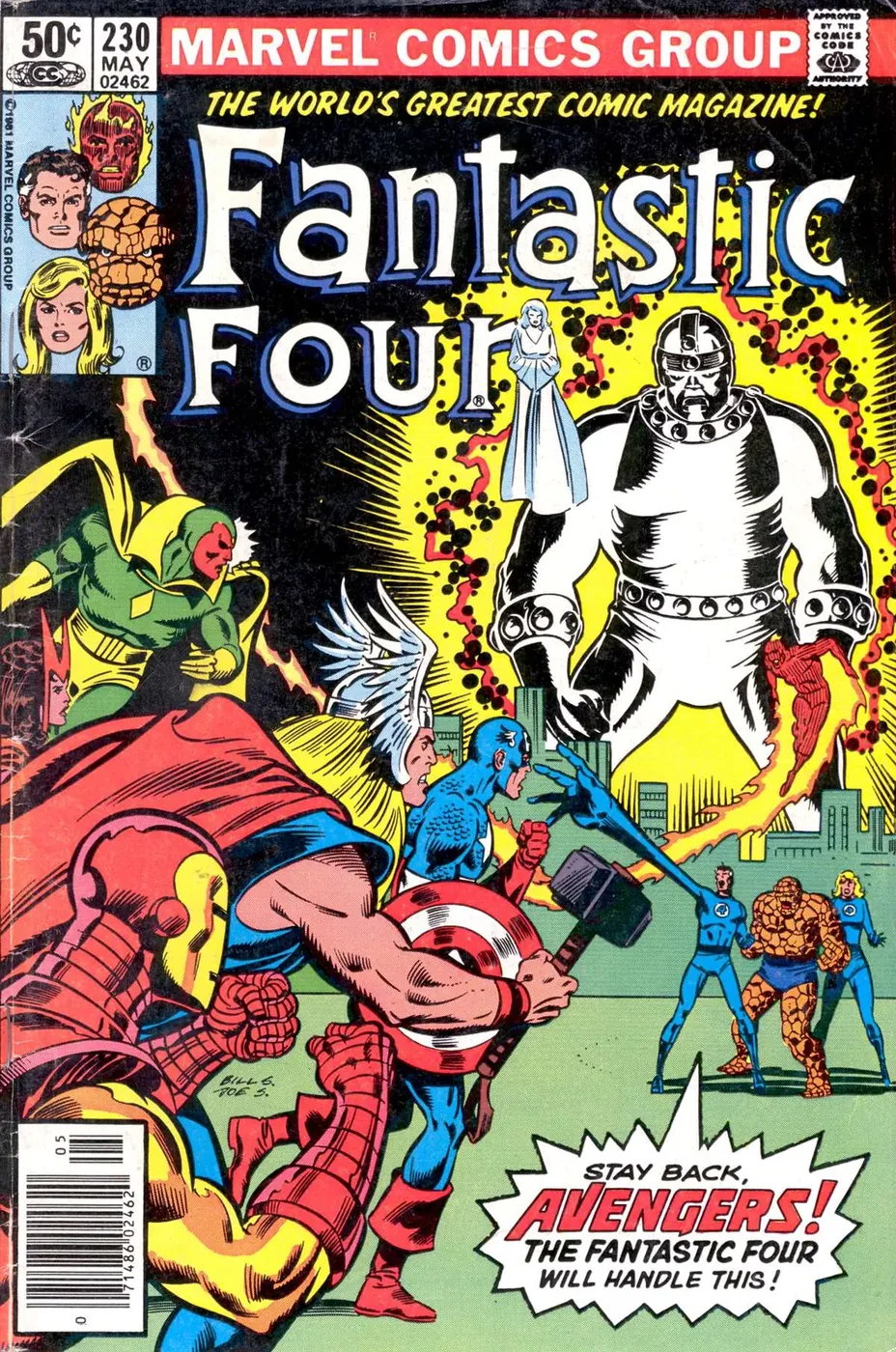 Cover of Fantastic Four #230