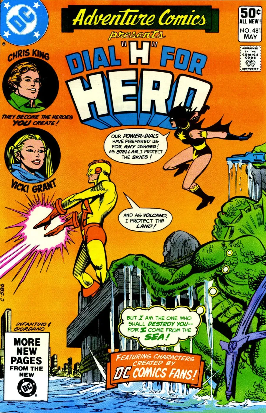 Cover of Adventure Comics #481
