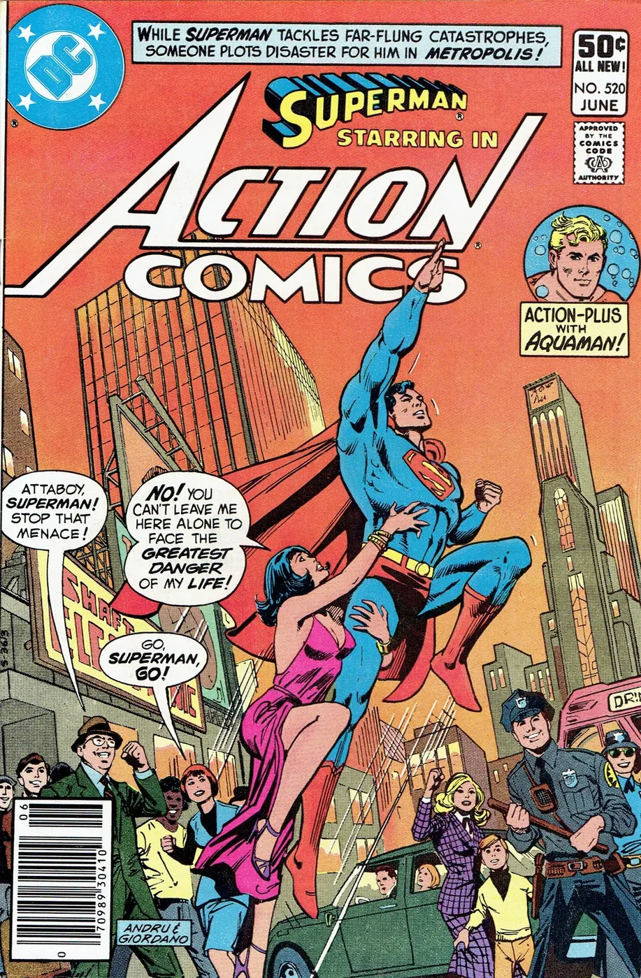 Cover of Action Comics #520
