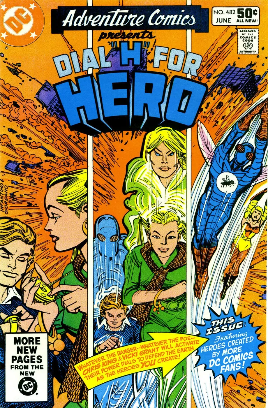 Cover of Adventure Comics #482