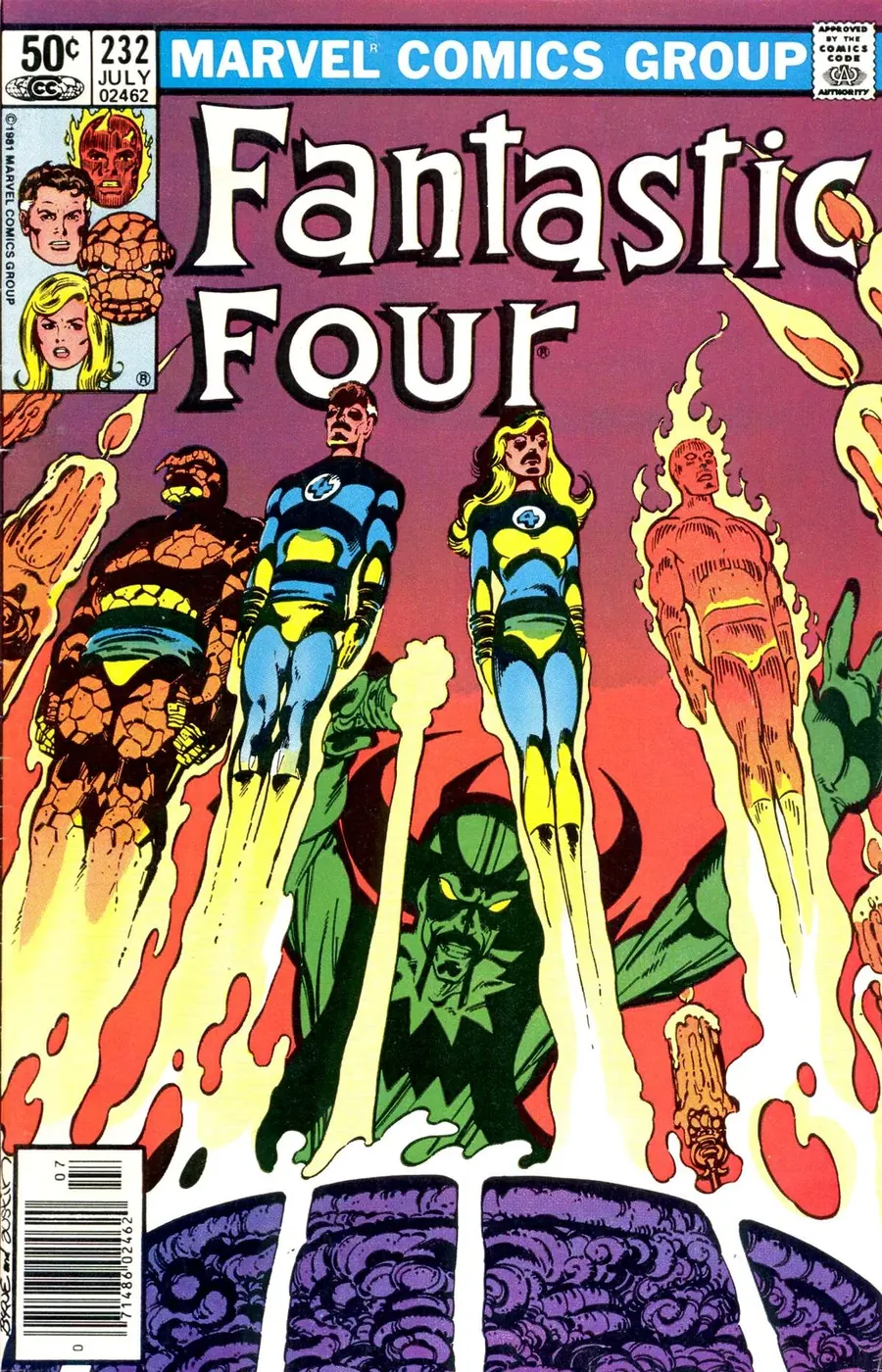 Cover of Fantastic Four #232