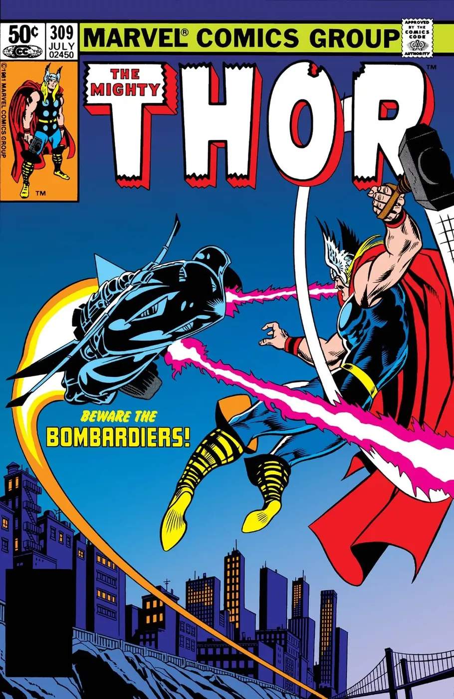 Cover of Thor #309