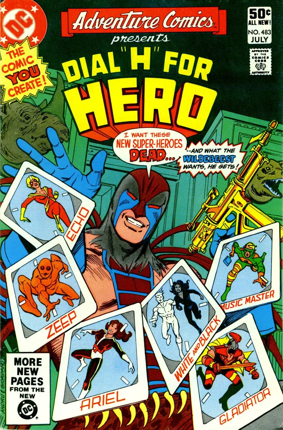 Cover of Adventure Comics #483