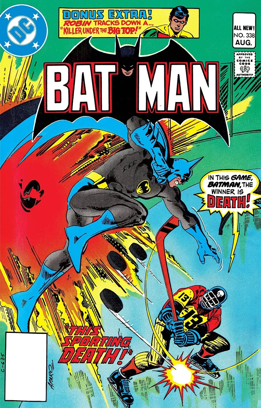 Cover of Batman #338