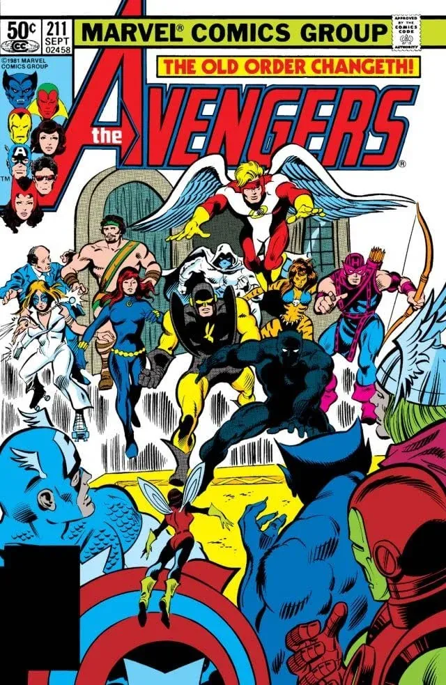 Cover of The Avengers #211