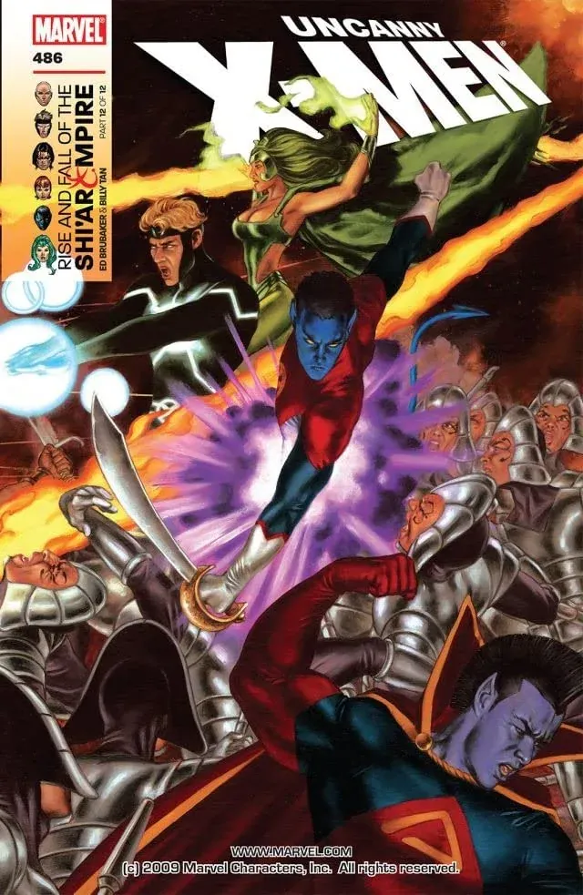 Cover of The Uncanny X-Men #486