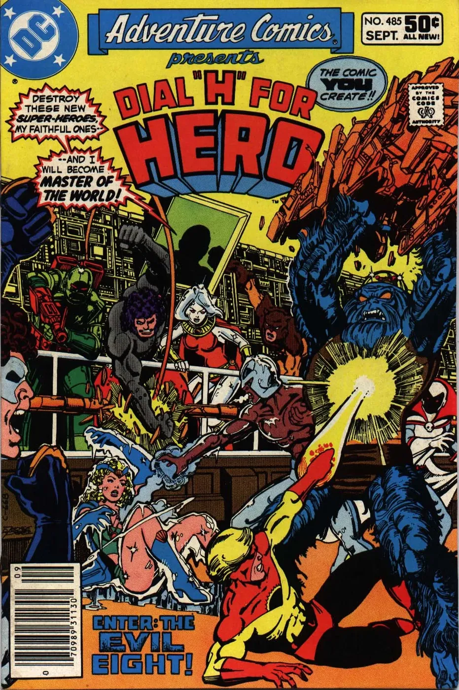 Cover of Adventure Comics #485