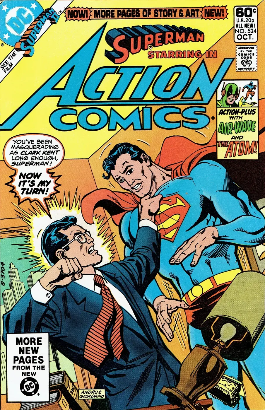 Cover of Action Comics #524