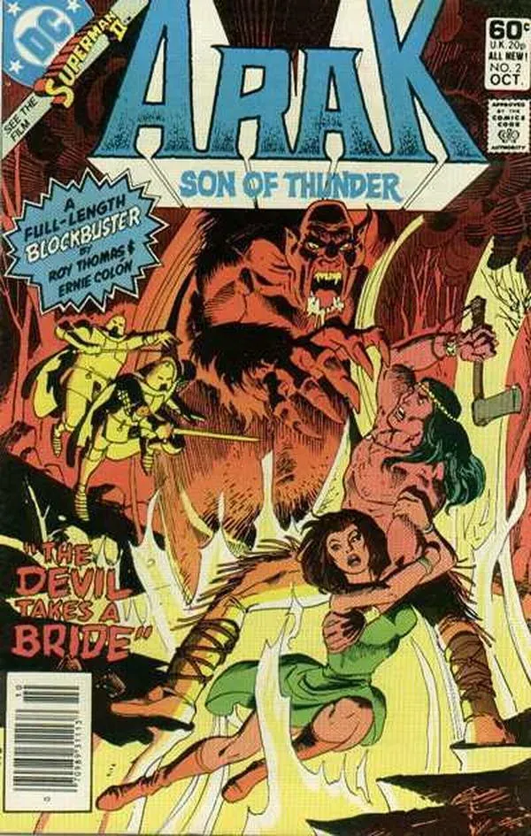 Cover of Arak / Son of Thunder #2