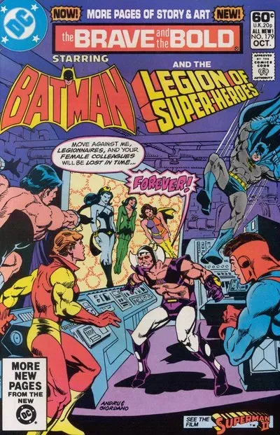 Cover of The Brave and the Bold #179