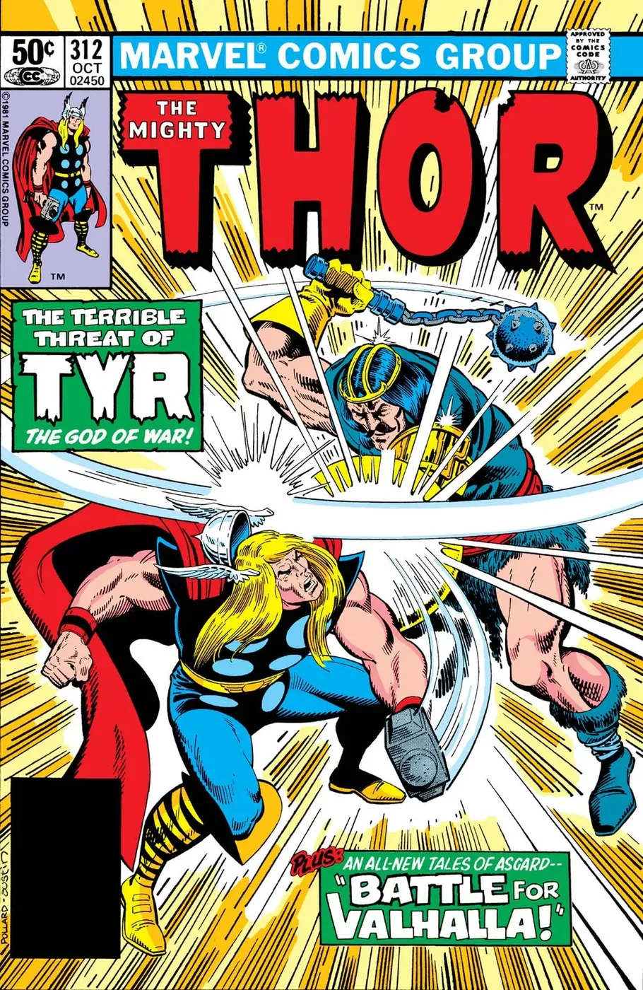 Cover of Thor #312