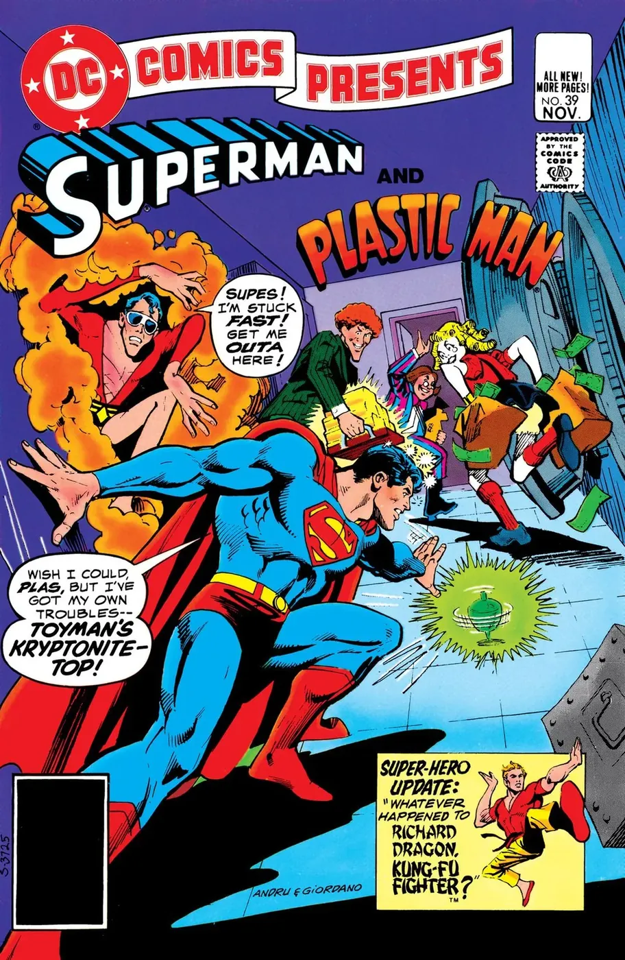 Cover of DC Comics Presents #39