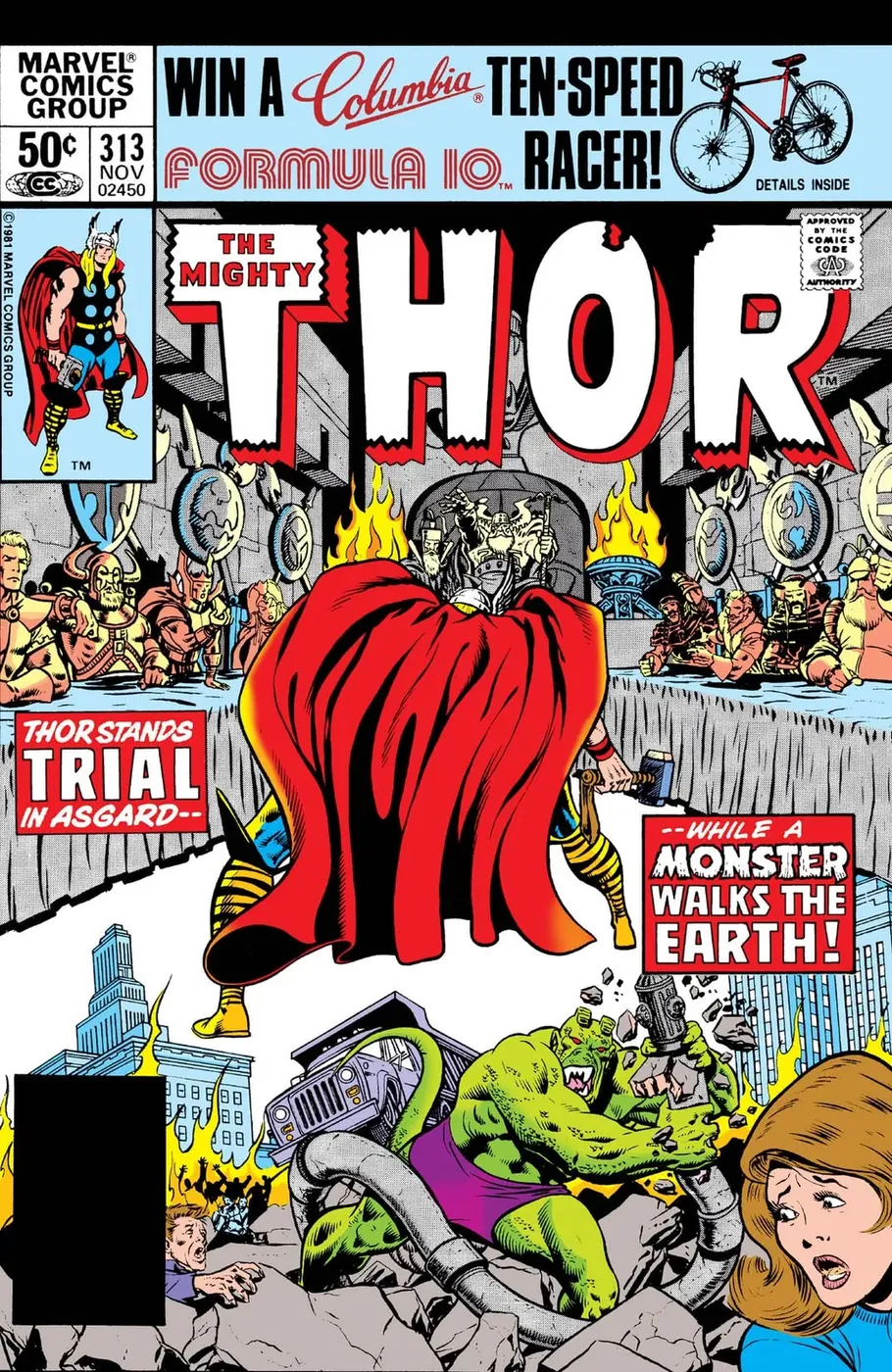 Cover of Thor #313