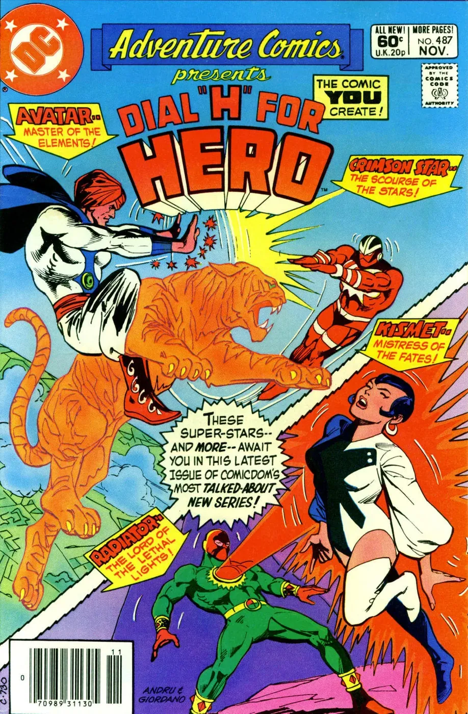 Cover of Adventure Comics #487