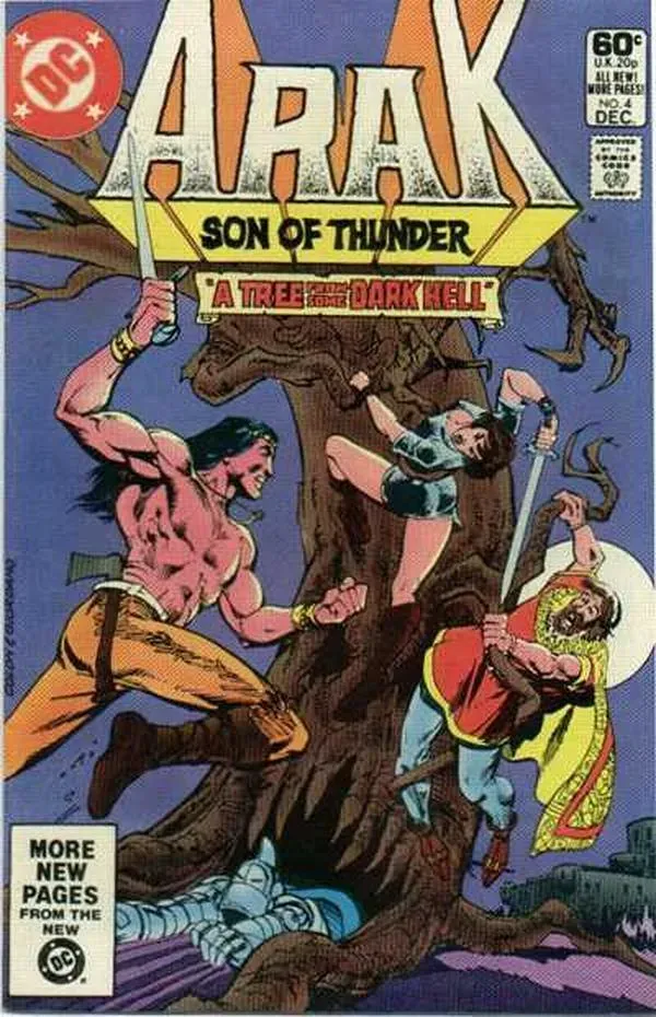 Cover of Arak / Son of Thunder #4