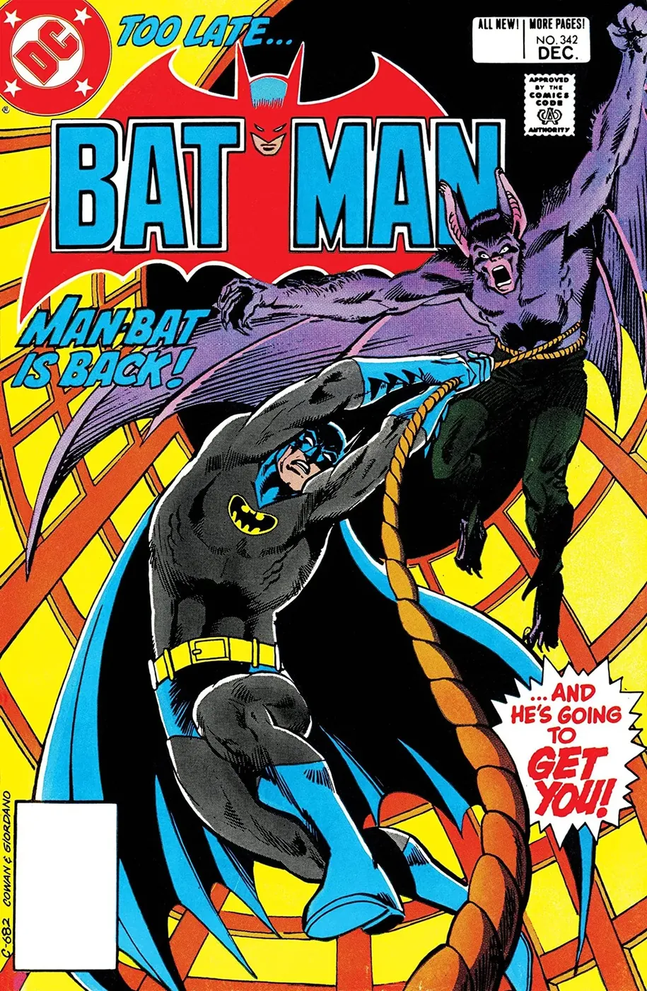 Cover of Batman #342