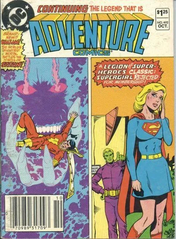 Cover of Adventure Comics #492