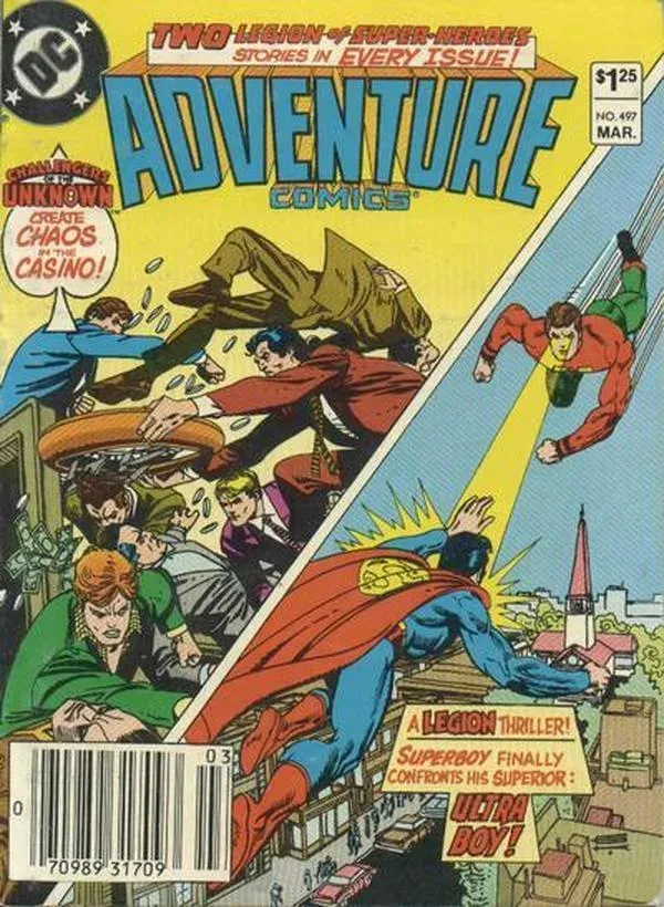 Cover of Adventure Comics #497