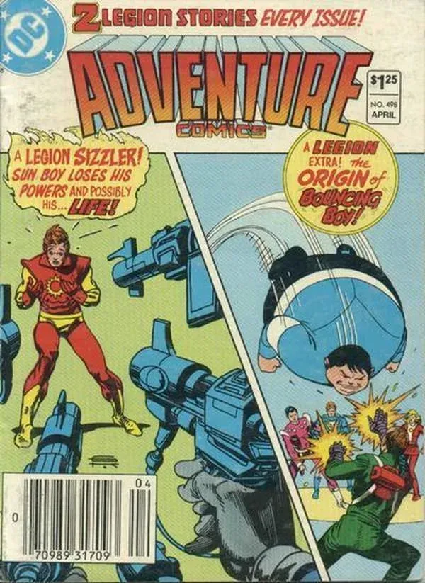 Cover of Adventure Comics #498