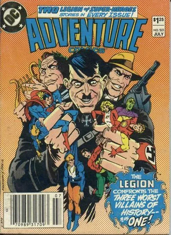 Cover of Adventure Comics #501