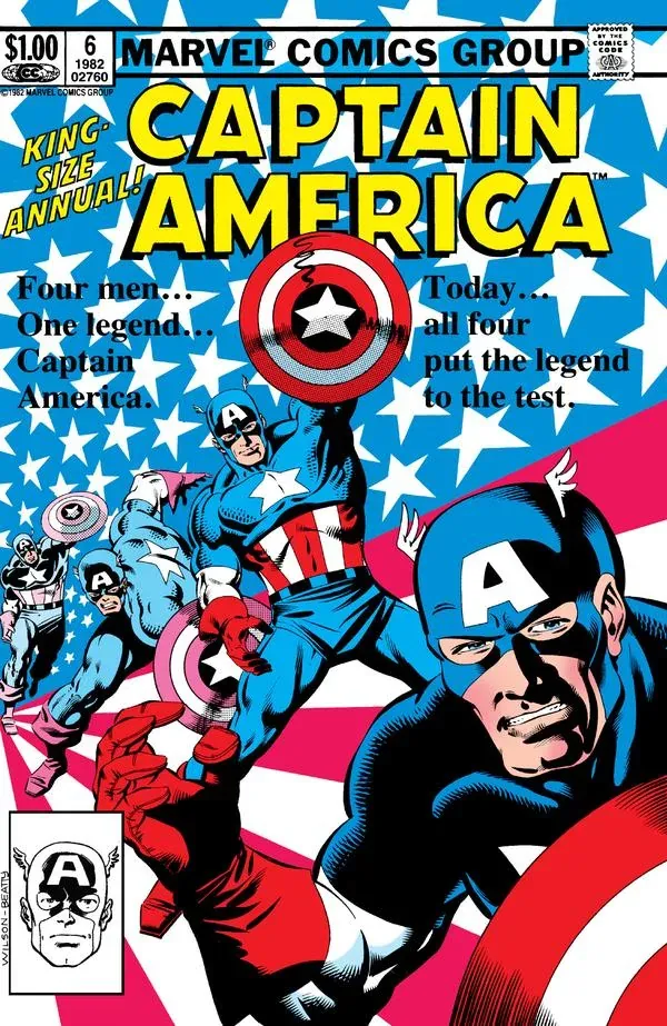 Cover of Captain America Annual #6