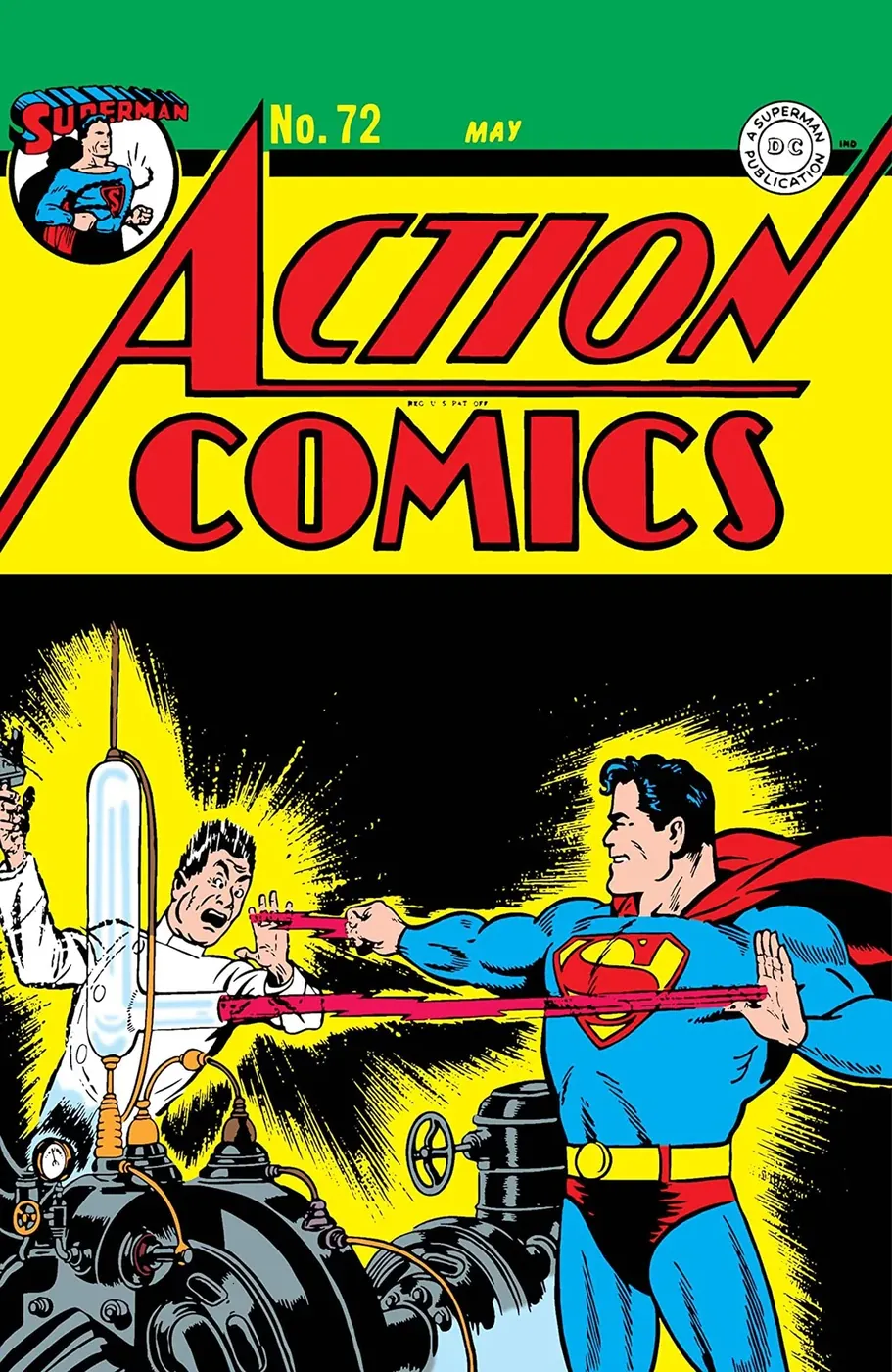 Cover of Action Comics #72