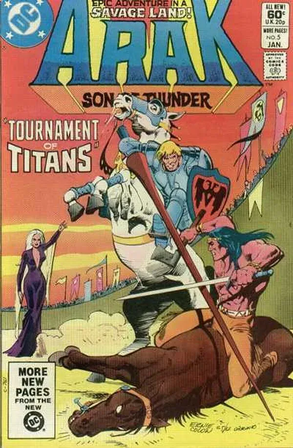 Cover of Arak / Son of Thunder #5