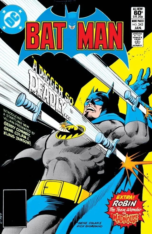 Cover of Batman #343