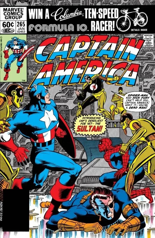 Cover of Captain America #265