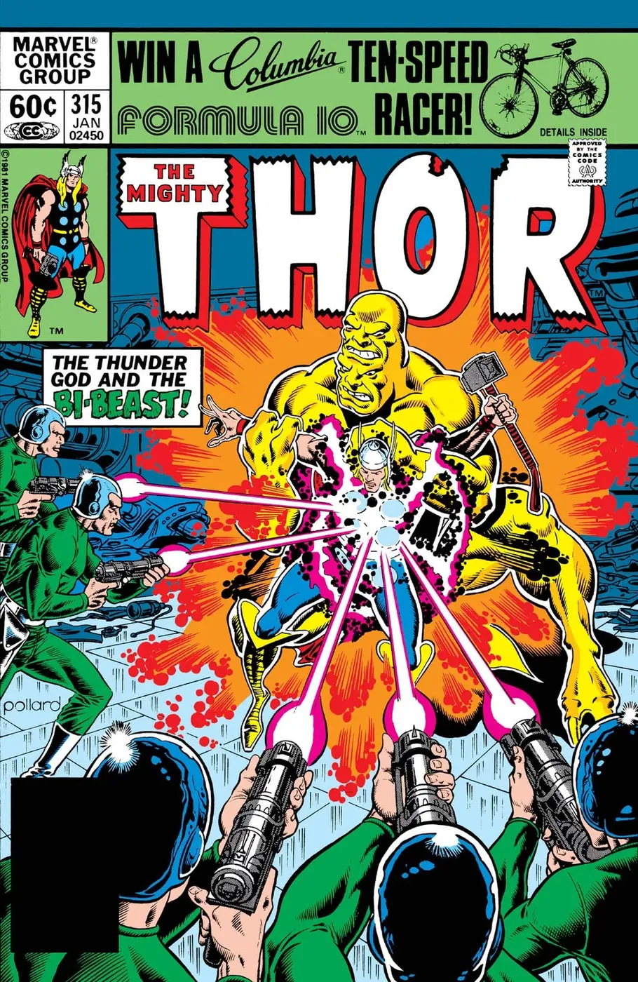Cover of Thor #315