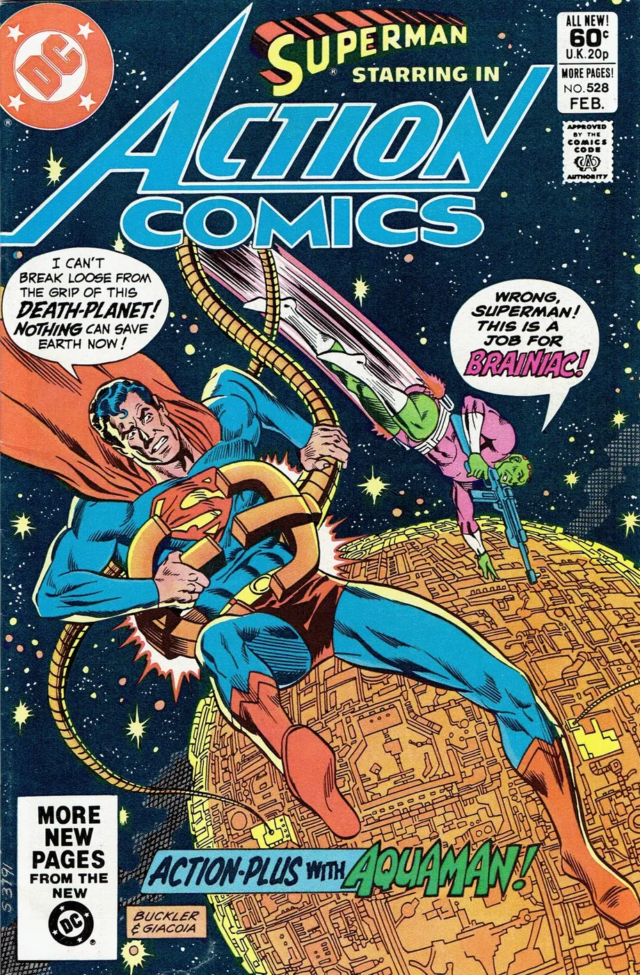 Cover of Action Comics #528
