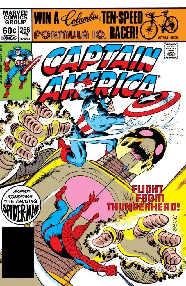 Cover of Captain America #266