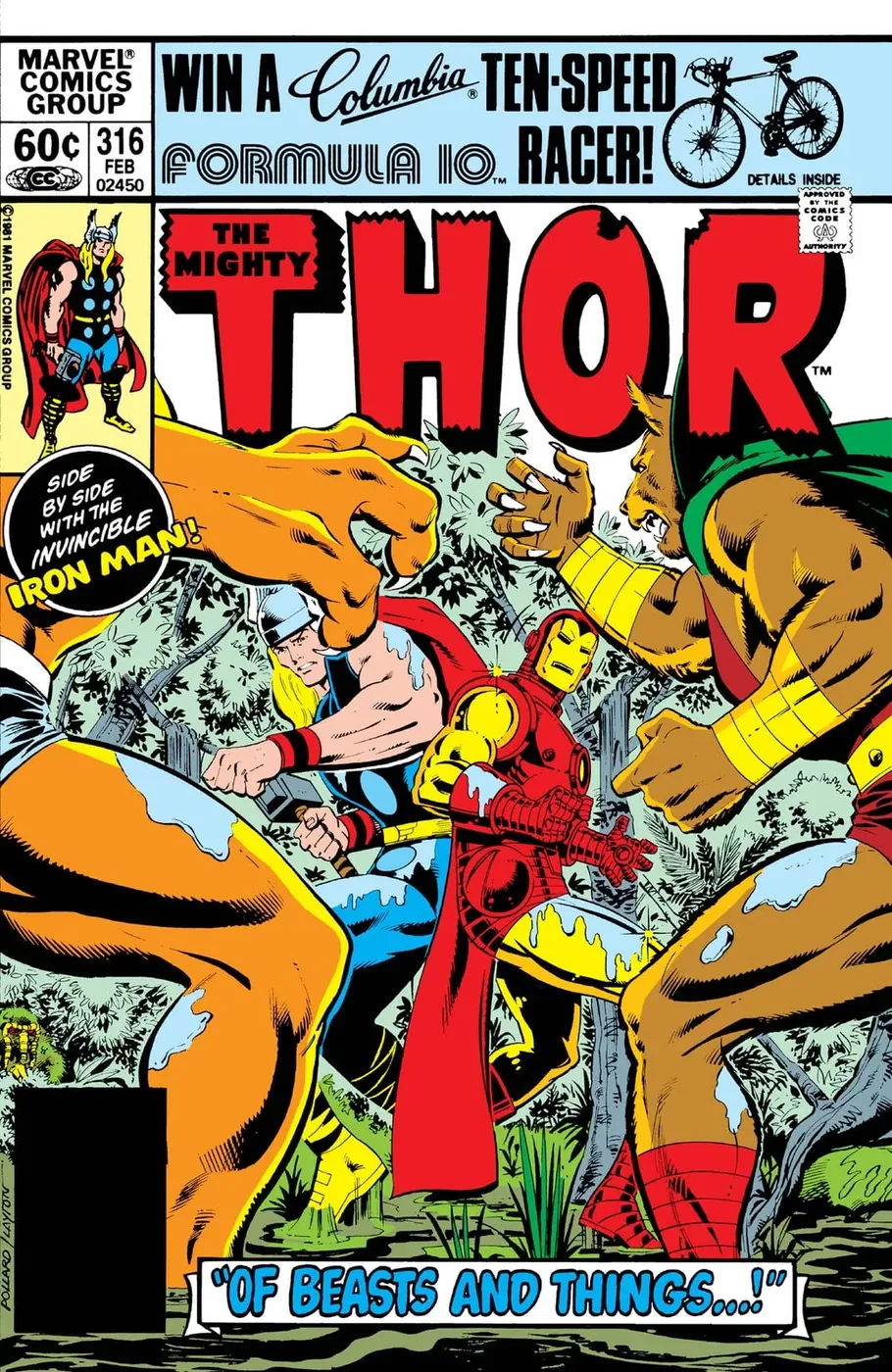 Cover of Thor #316