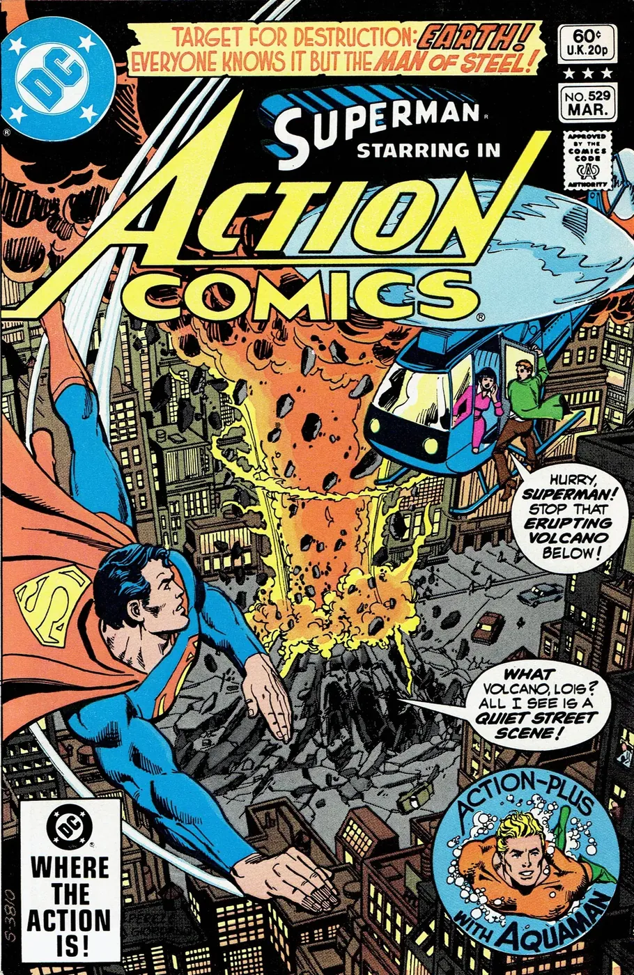 Cover of Action Comics #529