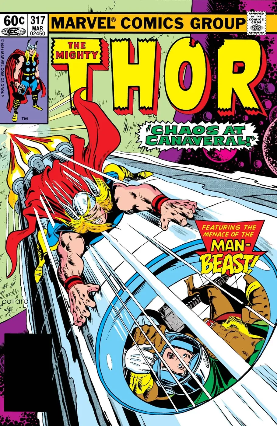 Cover of Thor #317