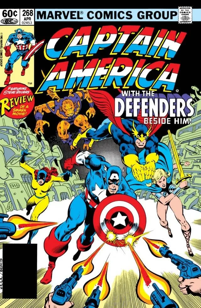Cover of Captain America #268