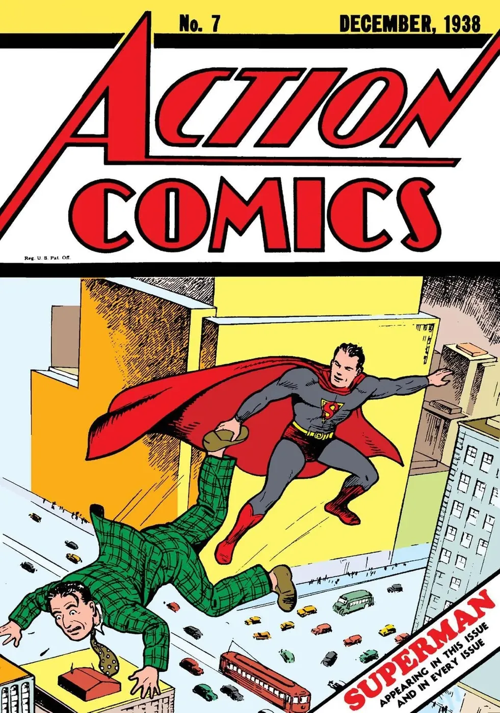 Cover of Action Comics #7