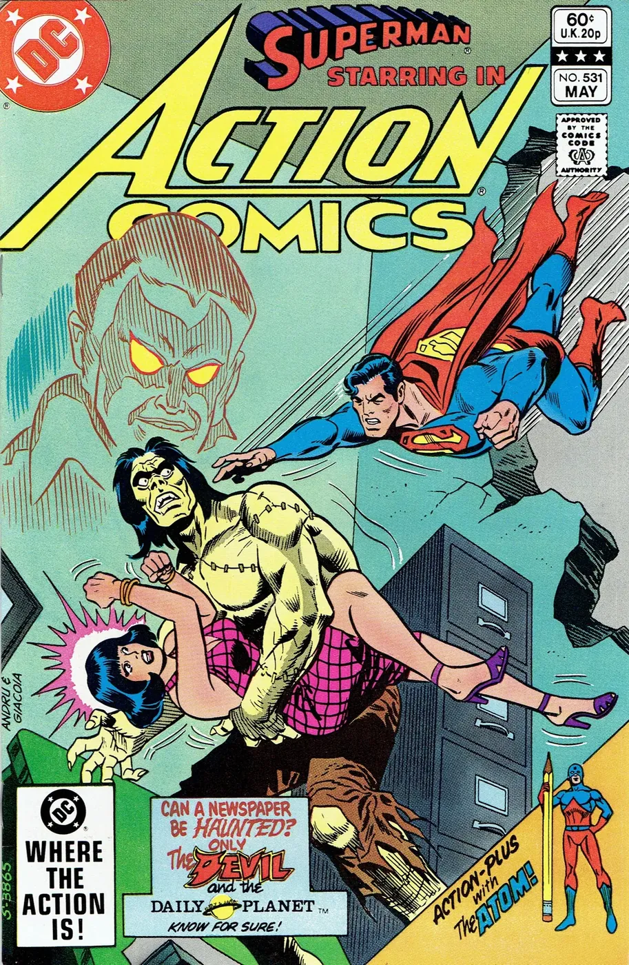 Cover of Action Comics #531