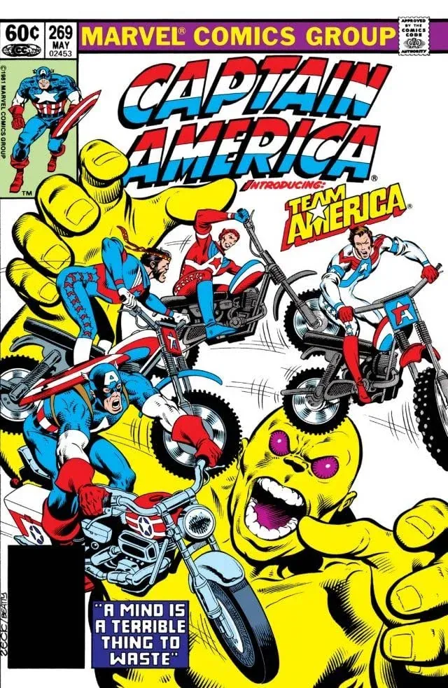 Cover of Captain America #269