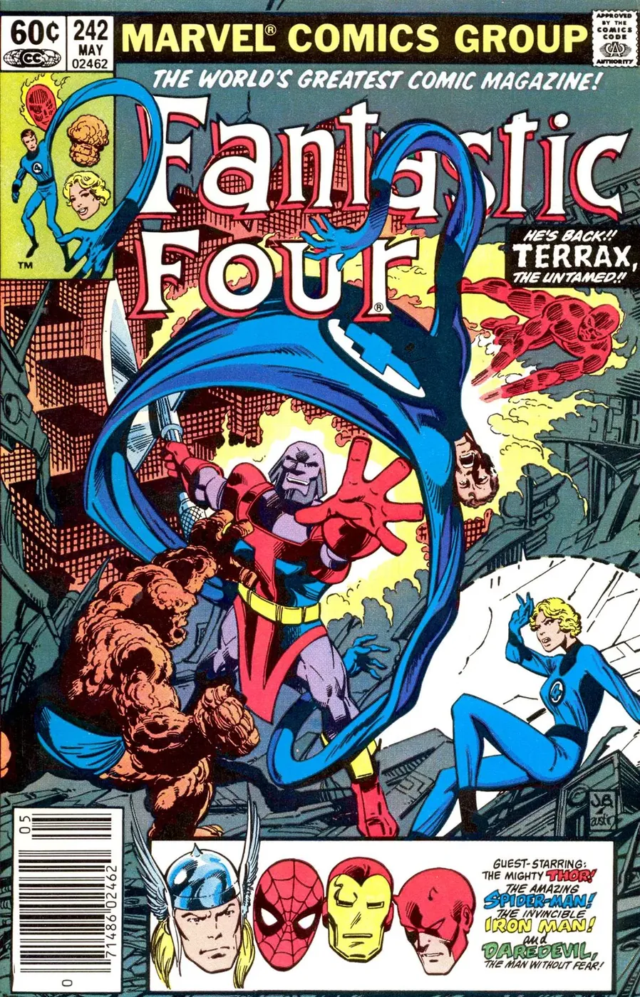 Cover of Fantastic Four #242