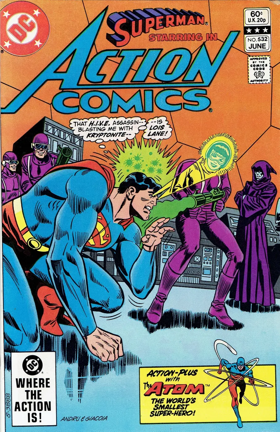 Cover of Action Comics #532