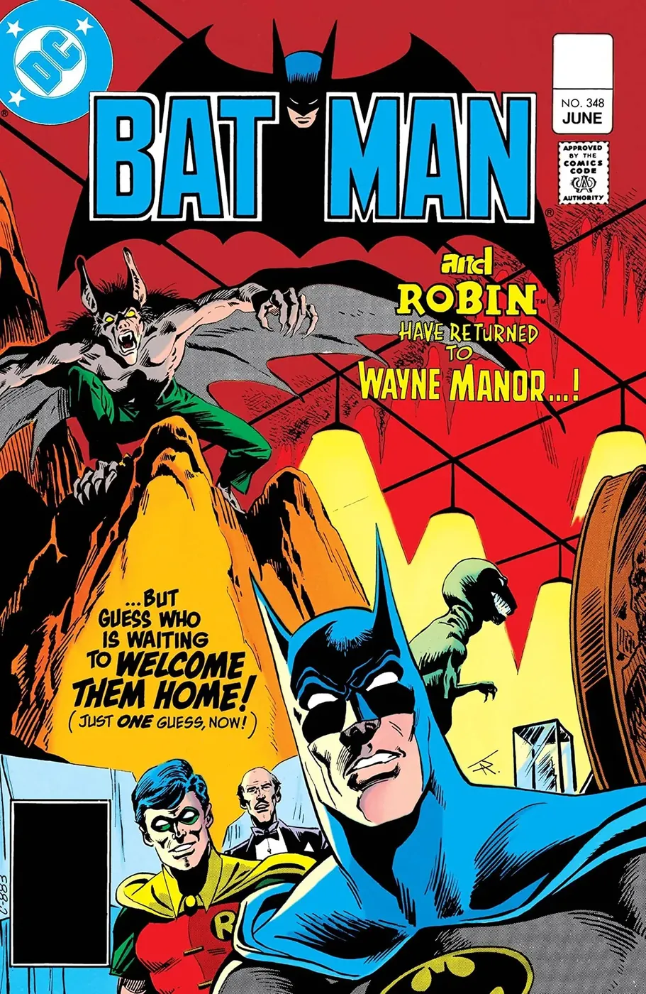 Cover of Batman #348