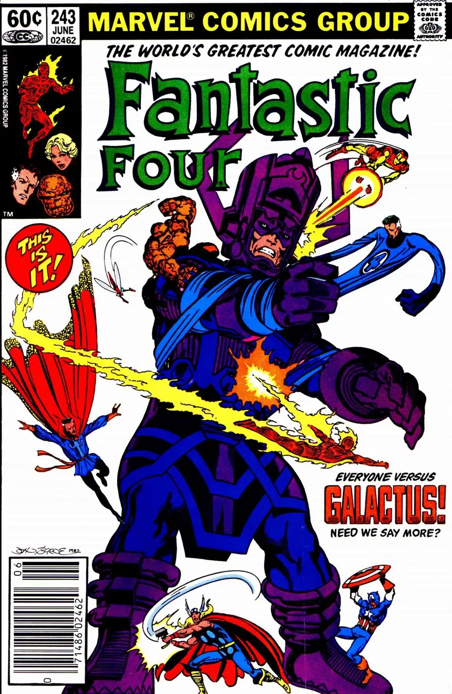 Cover of Fantastic Four #243