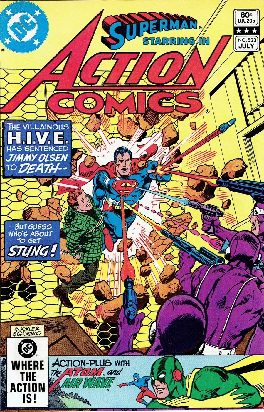 Cover of Action Comics #533