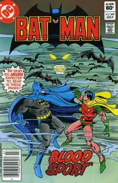 Cover of Batman #349