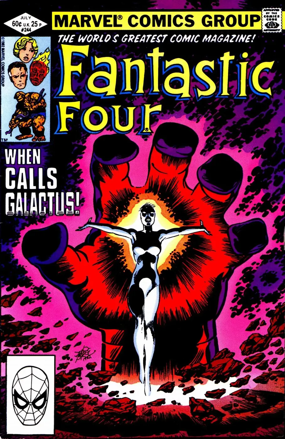 Cover of Fantastic Four #244