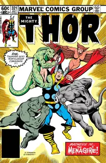 Cover of Thor #321