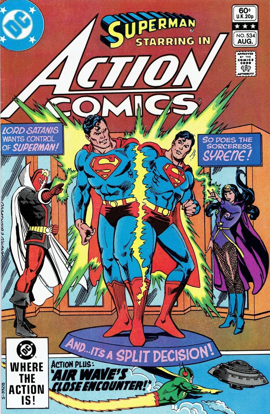 Cover of Action Comics #534
