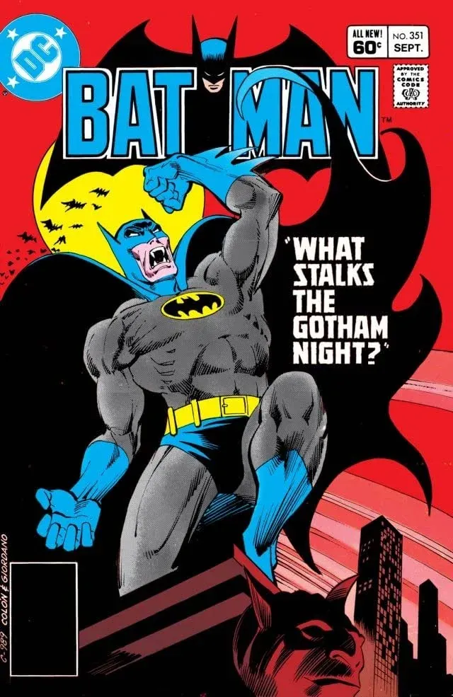 Cover of Batman #351